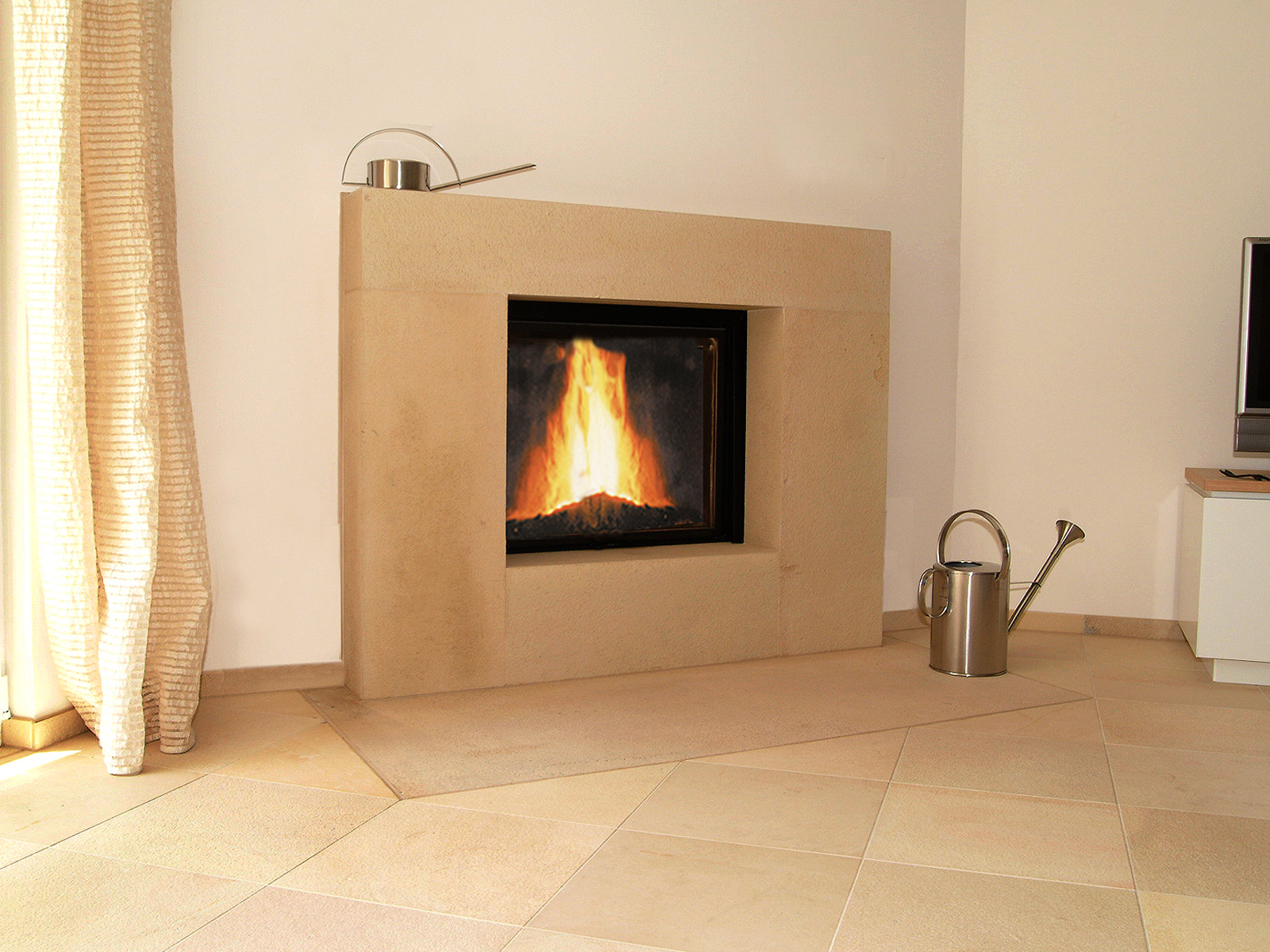 Piedra Solnhofen para chimenea