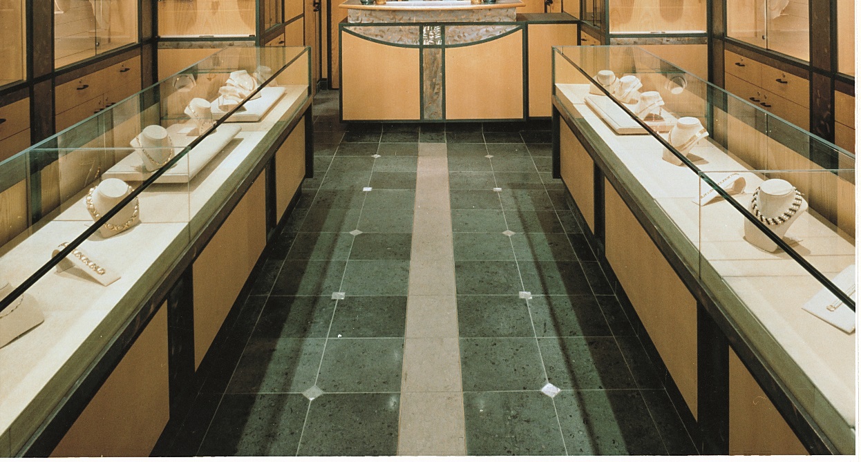 Pavimento de joyería