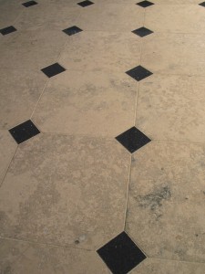 Detalle de la estructura de Solnhofen Cendra